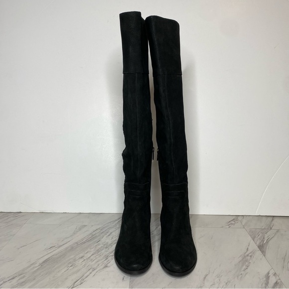 Vince Camuto Black Kreston Over The Knee Boot 6 1/2 M - Picture 2 of 16